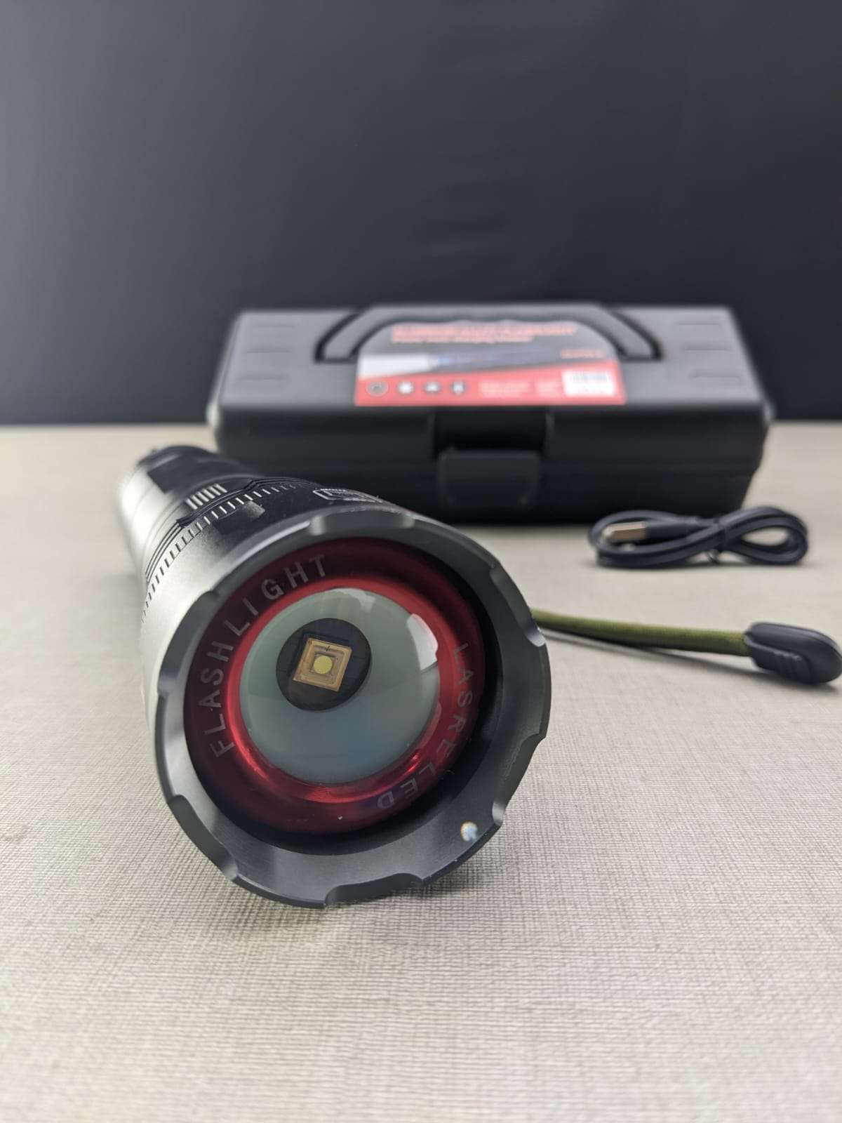 P701-2 Aluminium Flashlight with powerbank function