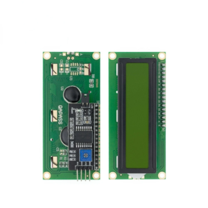 16x2 character LCD screen with I2C interface