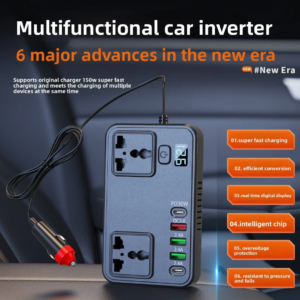150W car power inverter 12V 24V DC to AC converter